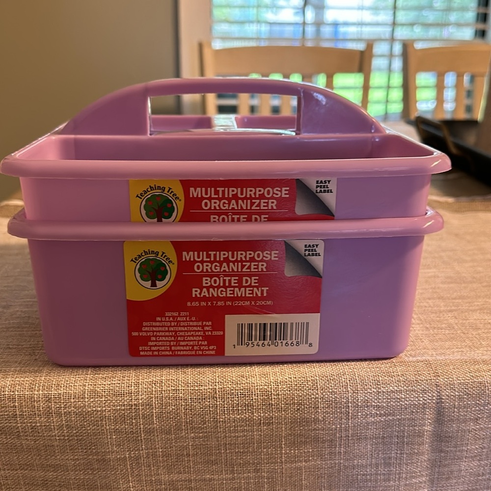 New- Portable Storage Plastic Caddy